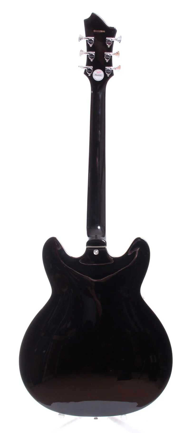 2011 Hagstrom Viking LEFTY black - Image 6