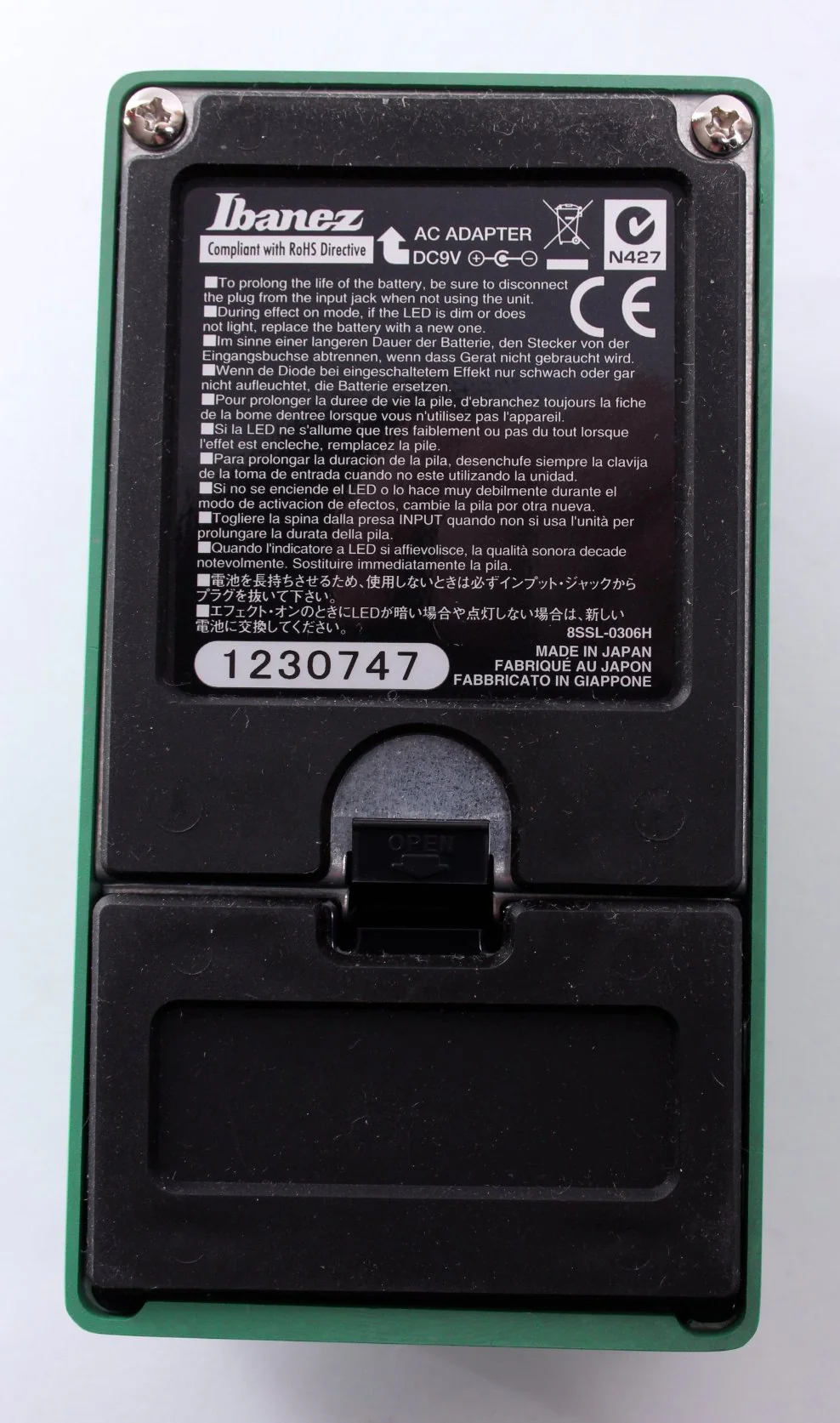 2011 Ibanez TS808 Tube Screamer - Image 6