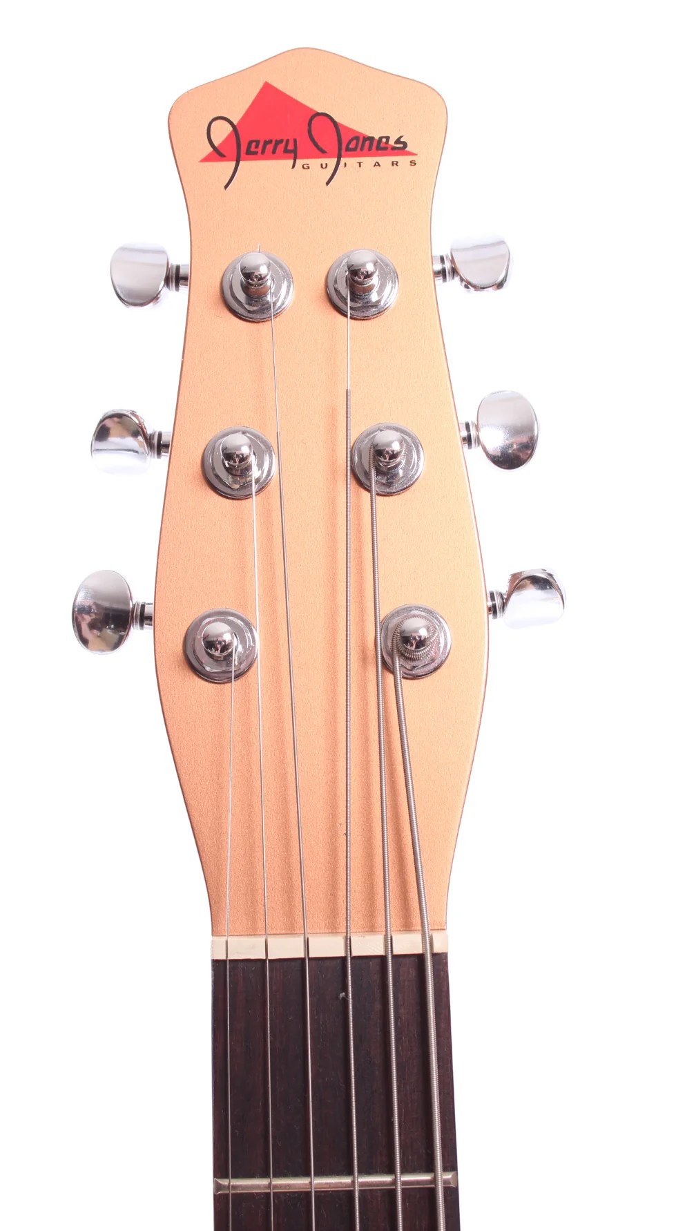 2011 Jerry Jones Singlecut Baritone Bigsby lefty copper - Image 5