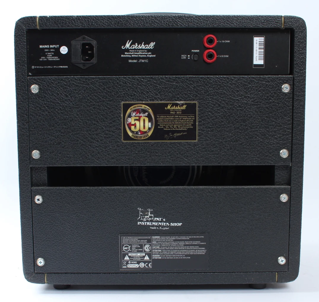 2011 Marshall JTM1C 1w all tube combo - Image 3