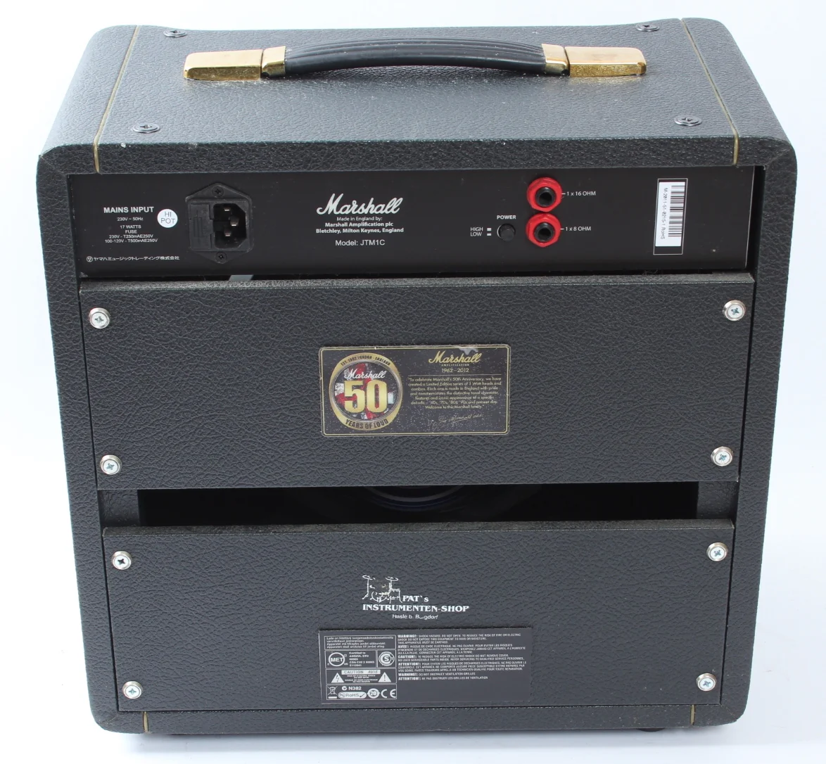 2011 Marshall JTM1C 1w all tube combo - Image 4