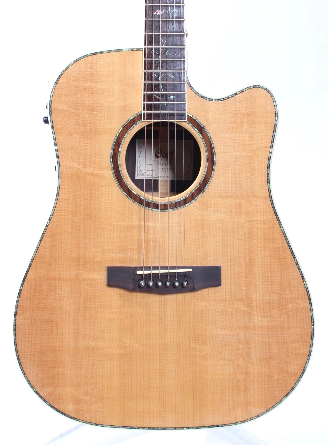 2012 Cort MX1200FX natural - Image 2