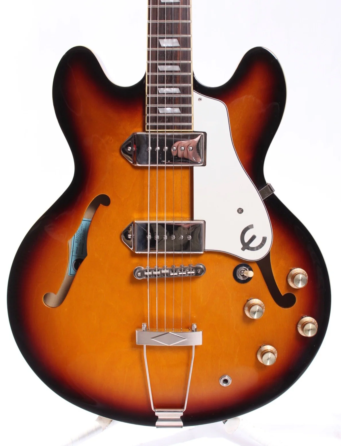 2012 Epiphone Casino inspired by John Lennon sunburst - Image 2