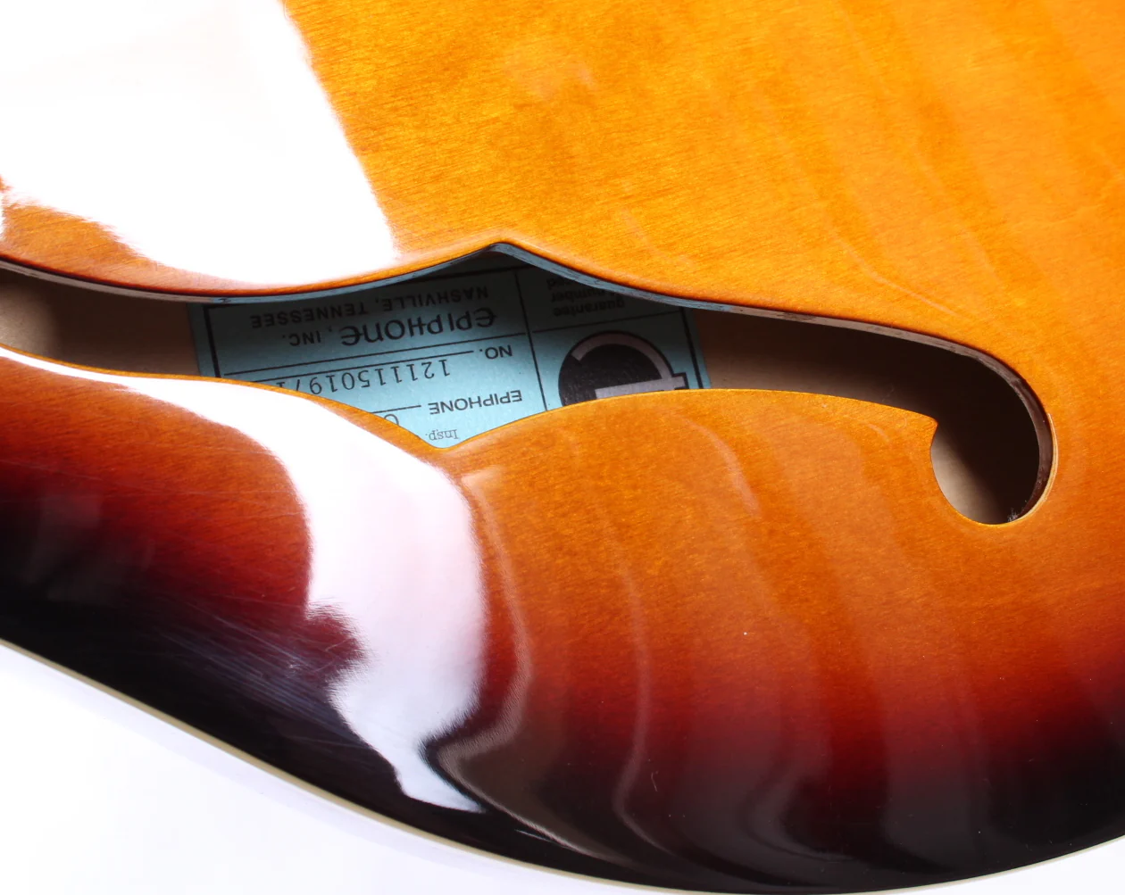 2012 Epiphone Casino inspired by John Lennon sunburst - Image 6