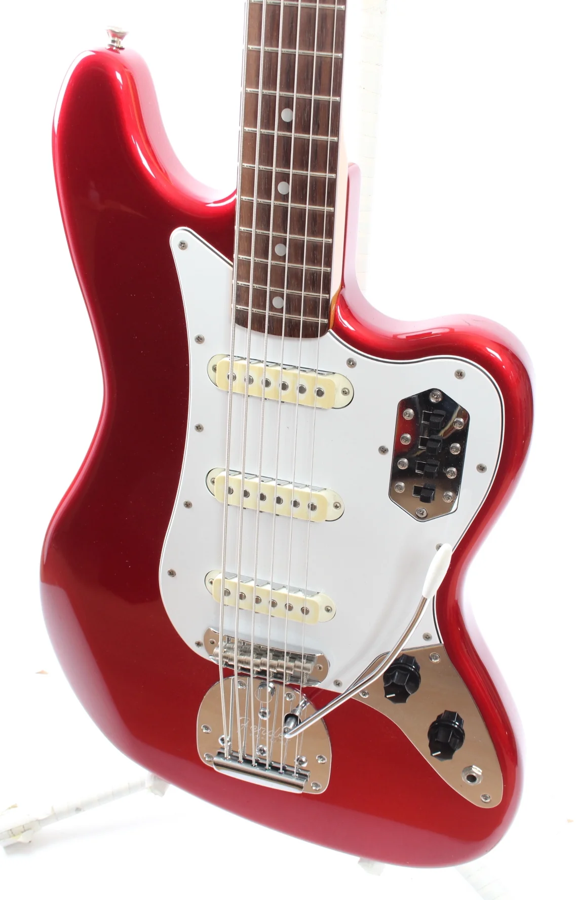 2012 Fender Bass VI candy apple red - Image 3