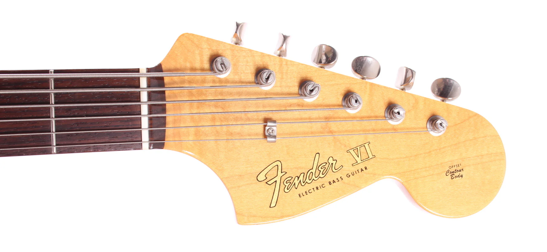 2012 Fender Bass VI vintage white - Image 5