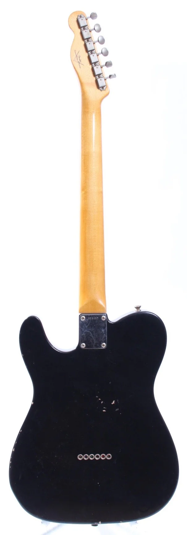 2012 Fender Custom Shop 60 Telecaster Relic black - Image 6