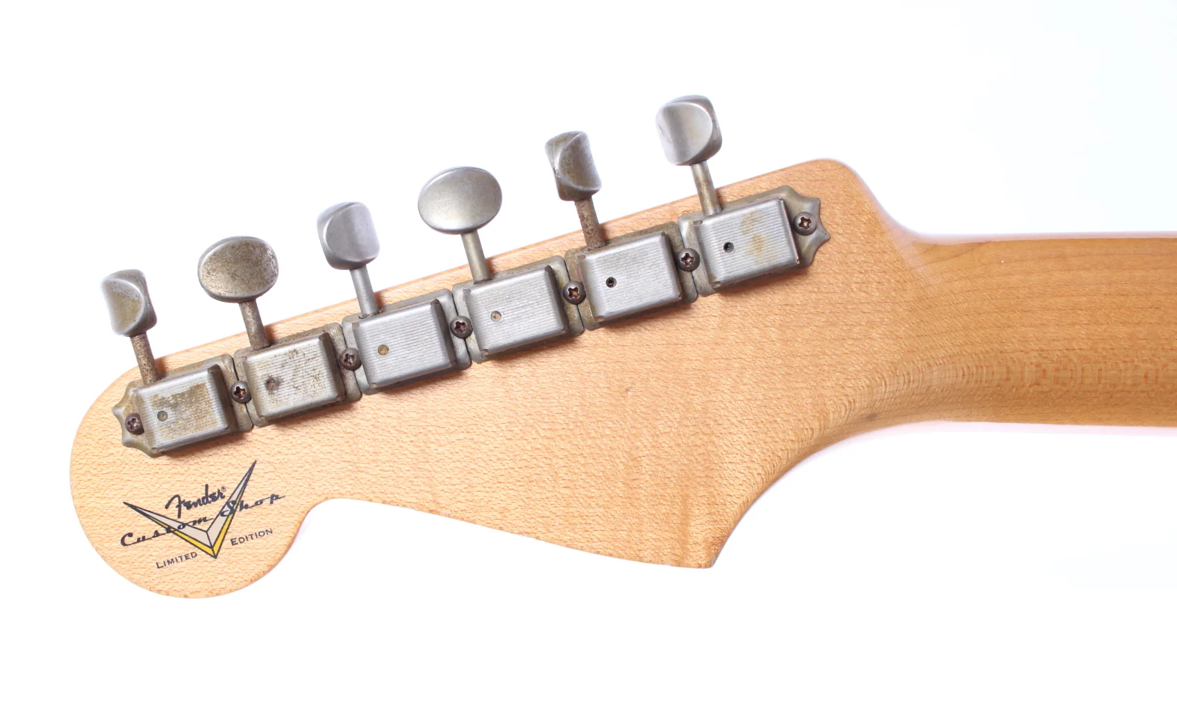 2012 Fender Custom Shop 60's Duo Tone Strat Relic sunburst - Image 10