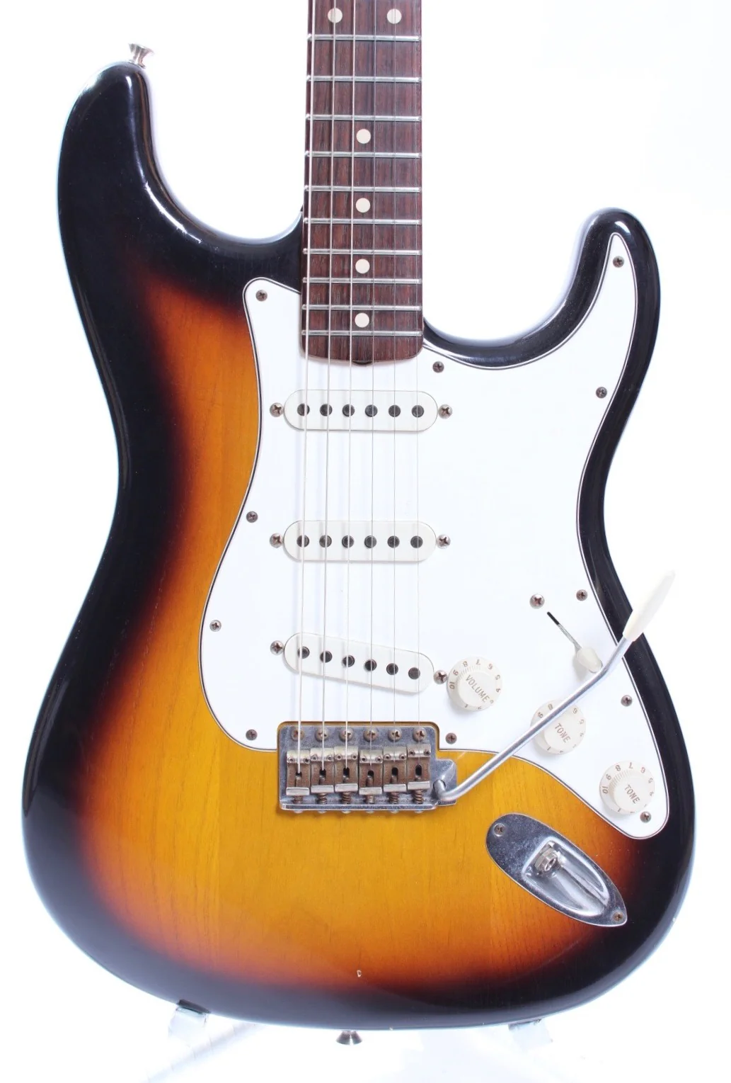 2012 Fender Custom Shop 60's Duo Tone Strat Relic sunburst - Image 2