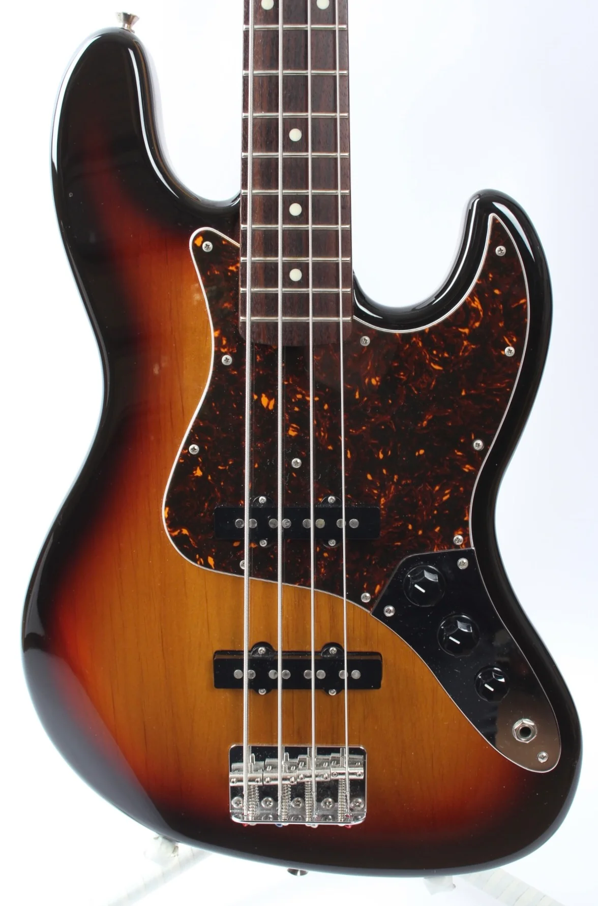 2012 Fender Jazz Bass 62 Reissue Medium Scale sunburst - Image 2