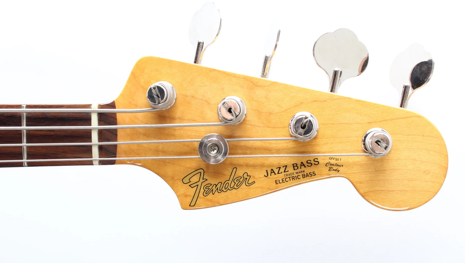 2012 Fender Jazz Bass 62 Reissue Medium Scale sunburst - Image 5