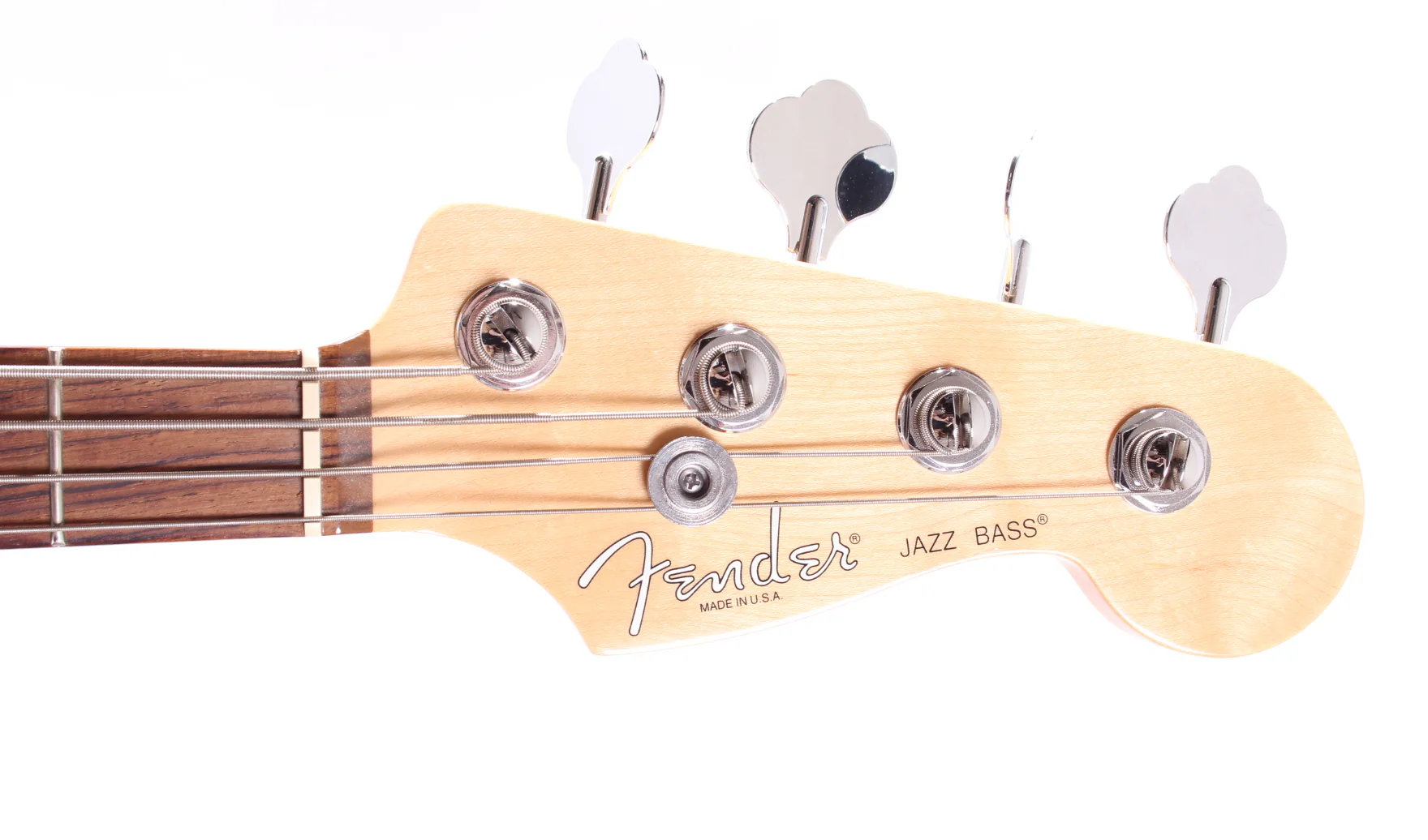 2012 Fender Jazz Bass American Standard olympic white - Image 5