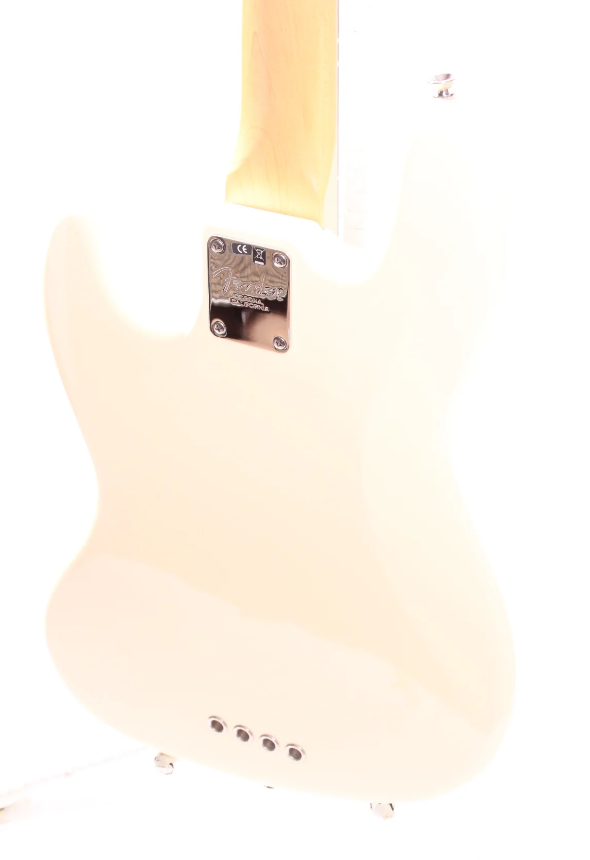 2012 Fender Jazz Bass American Standard olympic white - Image 8