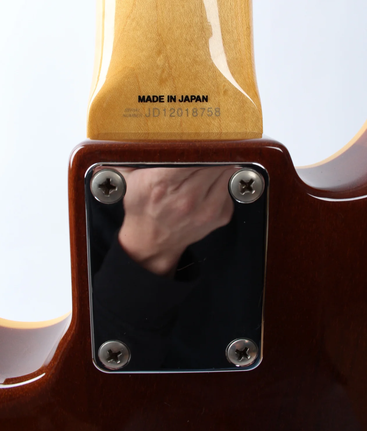 2012 Fender Jazz Bass JB-HO thinline hollowbody natural - Image 11