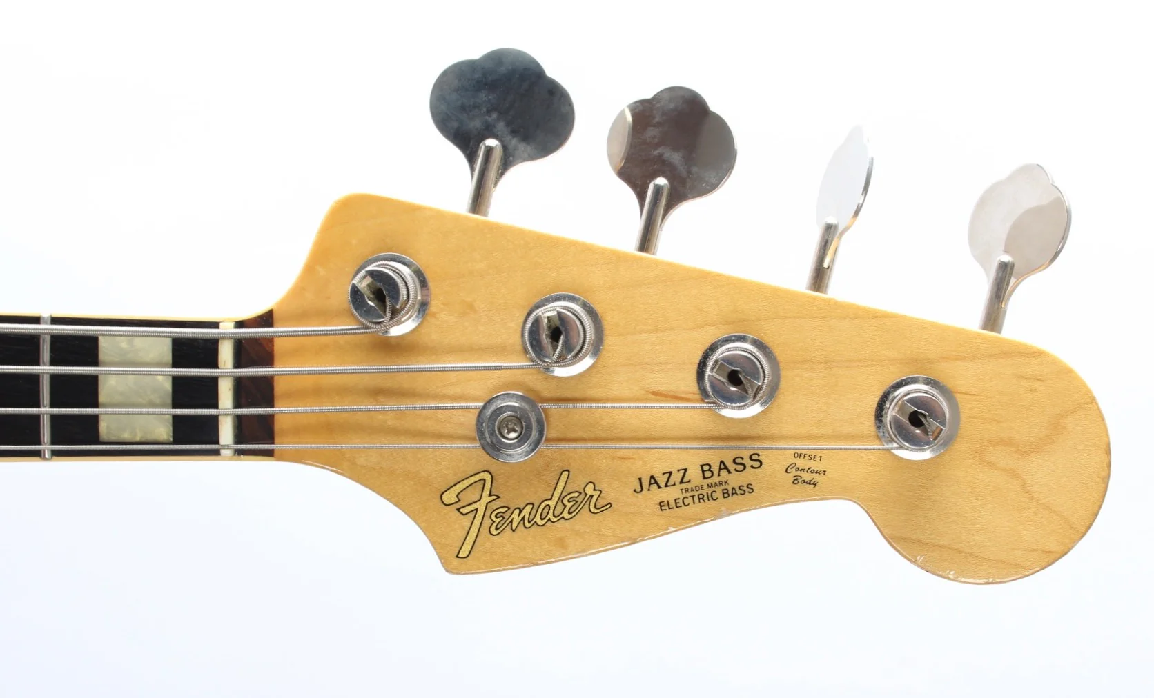 2012 Fender Jazz Bass JB-HO thinline hollowbody natural - Image 5