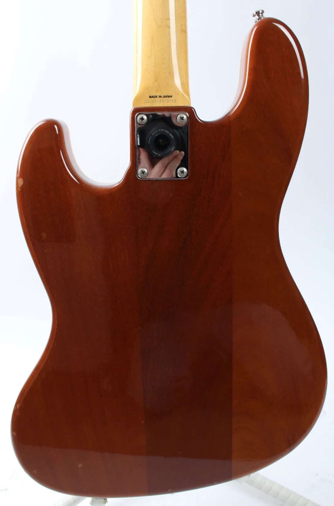 2012 Fender Jazz Bass JB-HO thinline hollowbody natural - Image 7