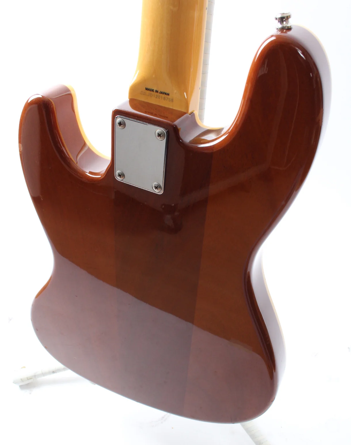 2012 Fender Jazz Bass JB-HO thinline hollowbody natural - Image 8