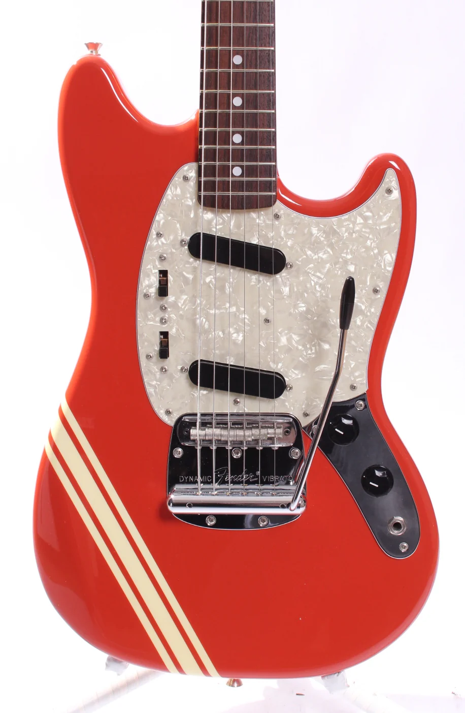 2012 Fender Mustang 73 Reissue competition fiesta red - Image 2
