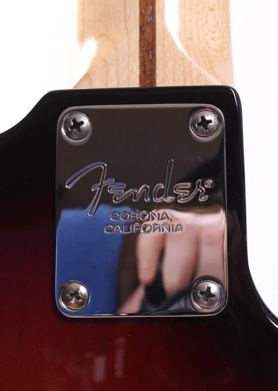 2012 Fender Precision Bass 58 Reissue lefty sunburst - Image 11