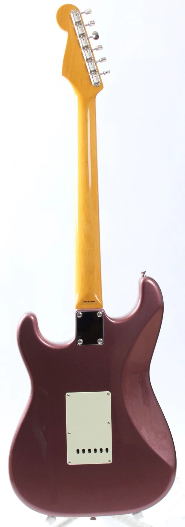 2012 Fender Stratocaster '62 Reissue matching headstock burgundy mist metallic - Image 6