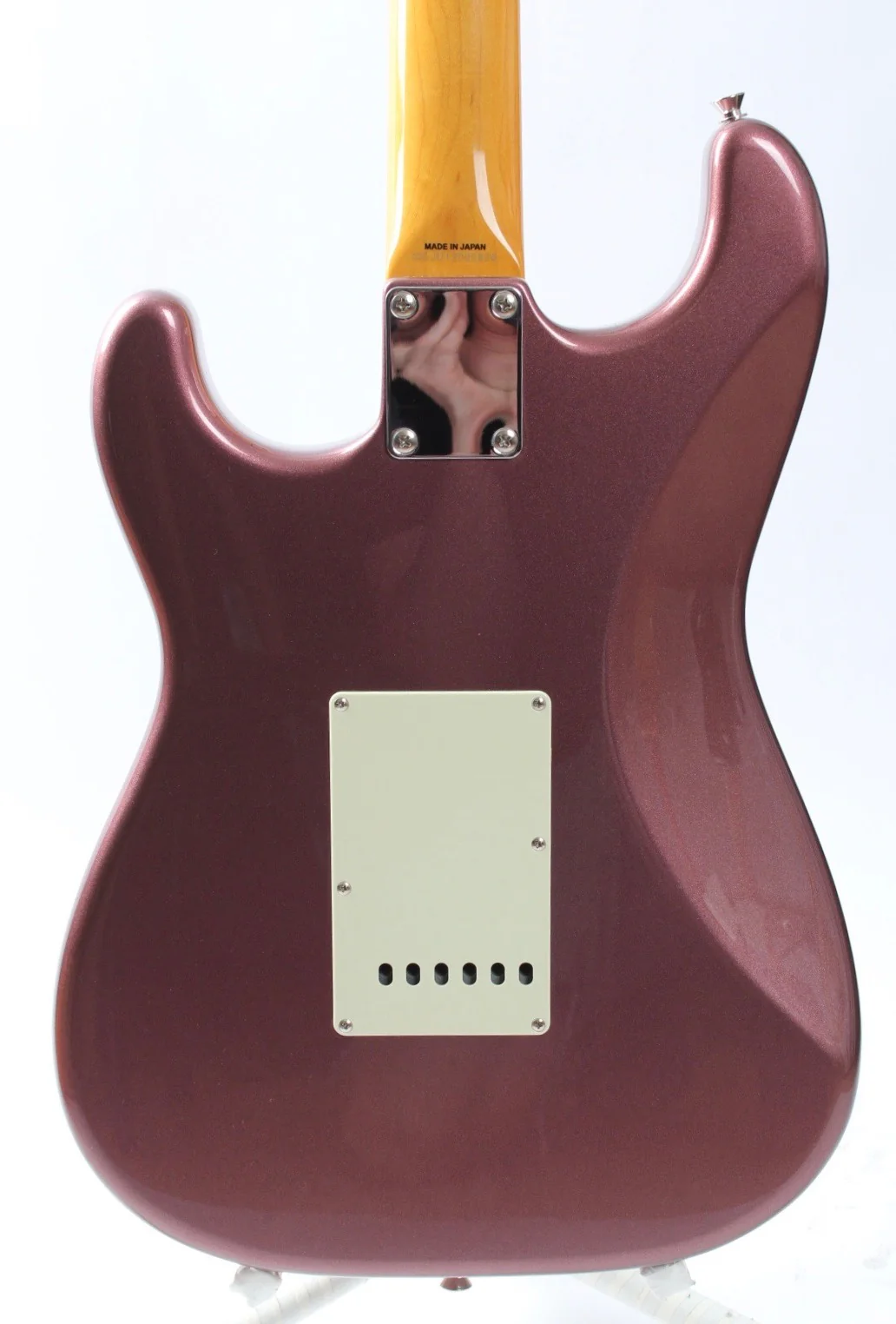 2012 Fender Stratocaster '62 Reissue matching headstock burgundy mist metallic - Image 7