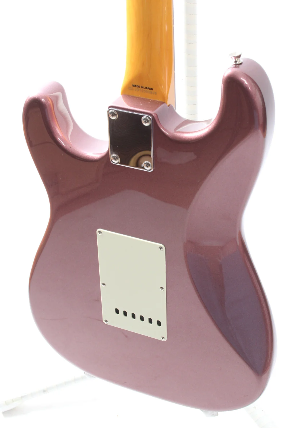 2012 Fender Stratocaster '62 Reissue matching headstock burgundy mist metallic - Image 8