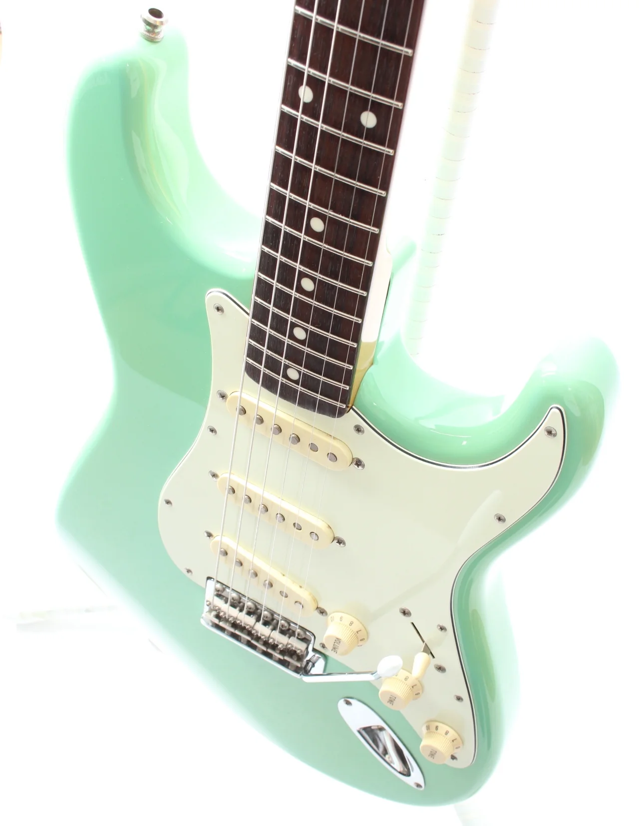 2012 Fender Stratocaster 62 Reissue surf green - Image 3