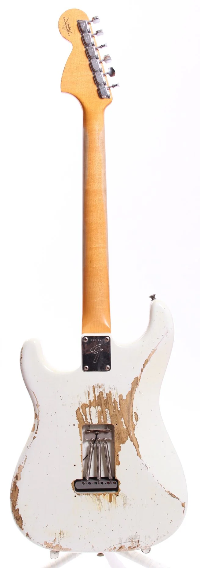 2012 Fender Stratocaster Custom Shop 68 Relic olympic white - Image 6