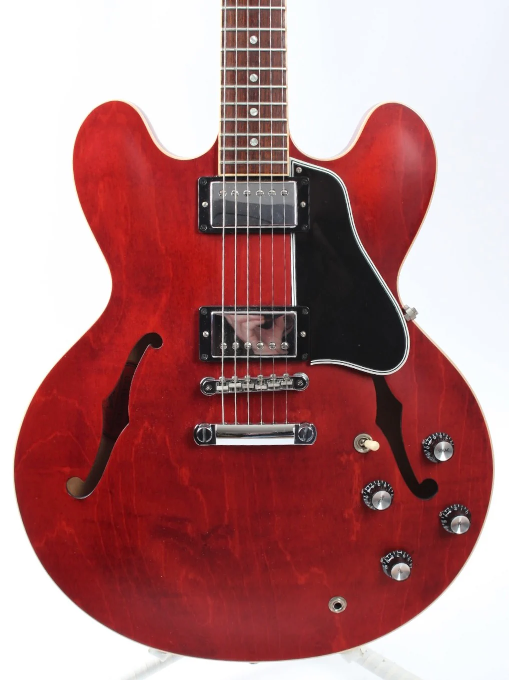 2012 Gibson ES-335 Custom Shop satin cherry red - Image 2
