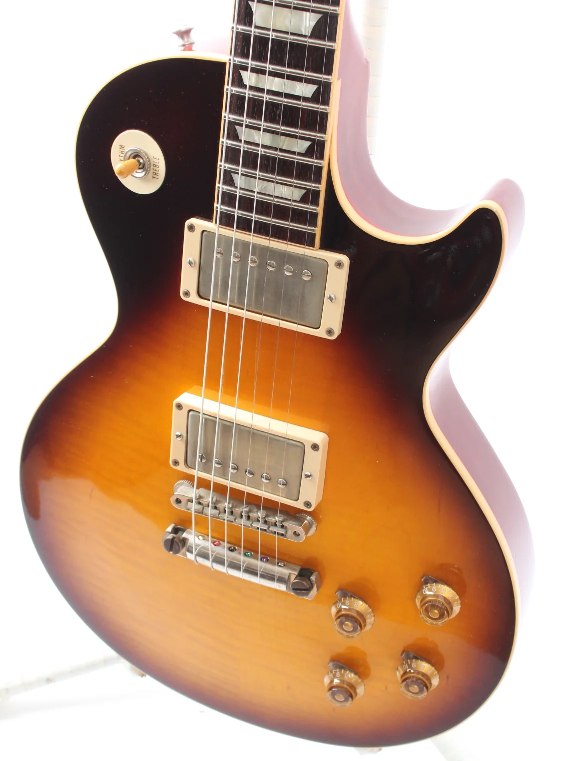 2012 Gibson Les Paul Standard 58 Reissue Ultimate Stinger VOS figured tobacco burst - Image 3