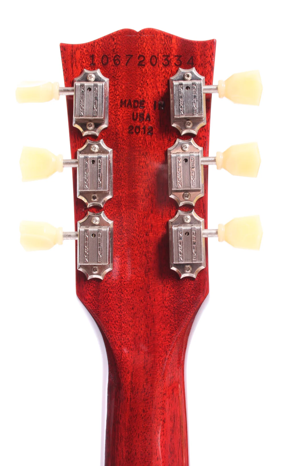 2012 Gibson Les Paul Traditional Plus light cherry burst - Image 10