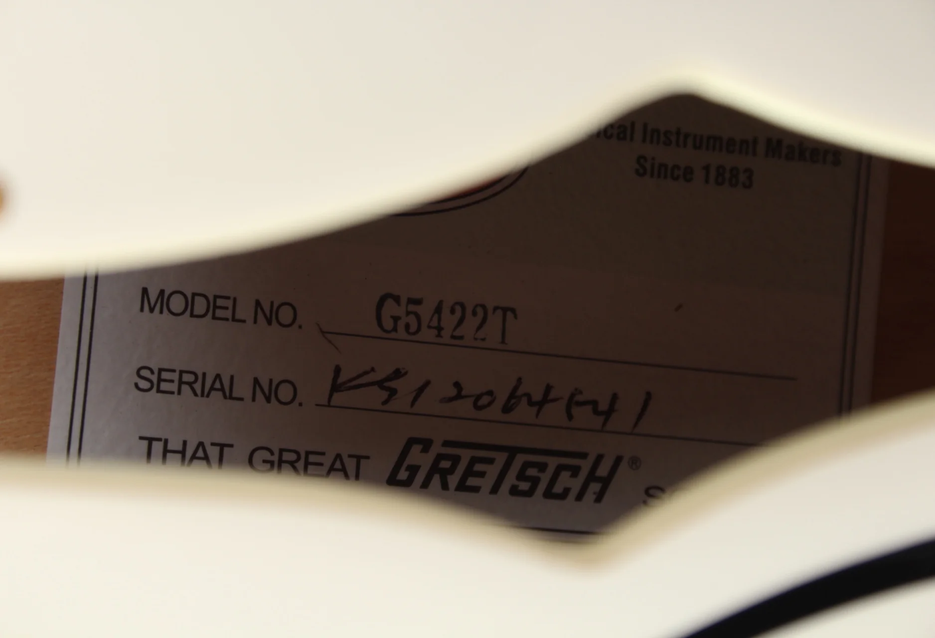 2012 Gretsch Electromatic G5422T Hot Rod Walt white - Image 12