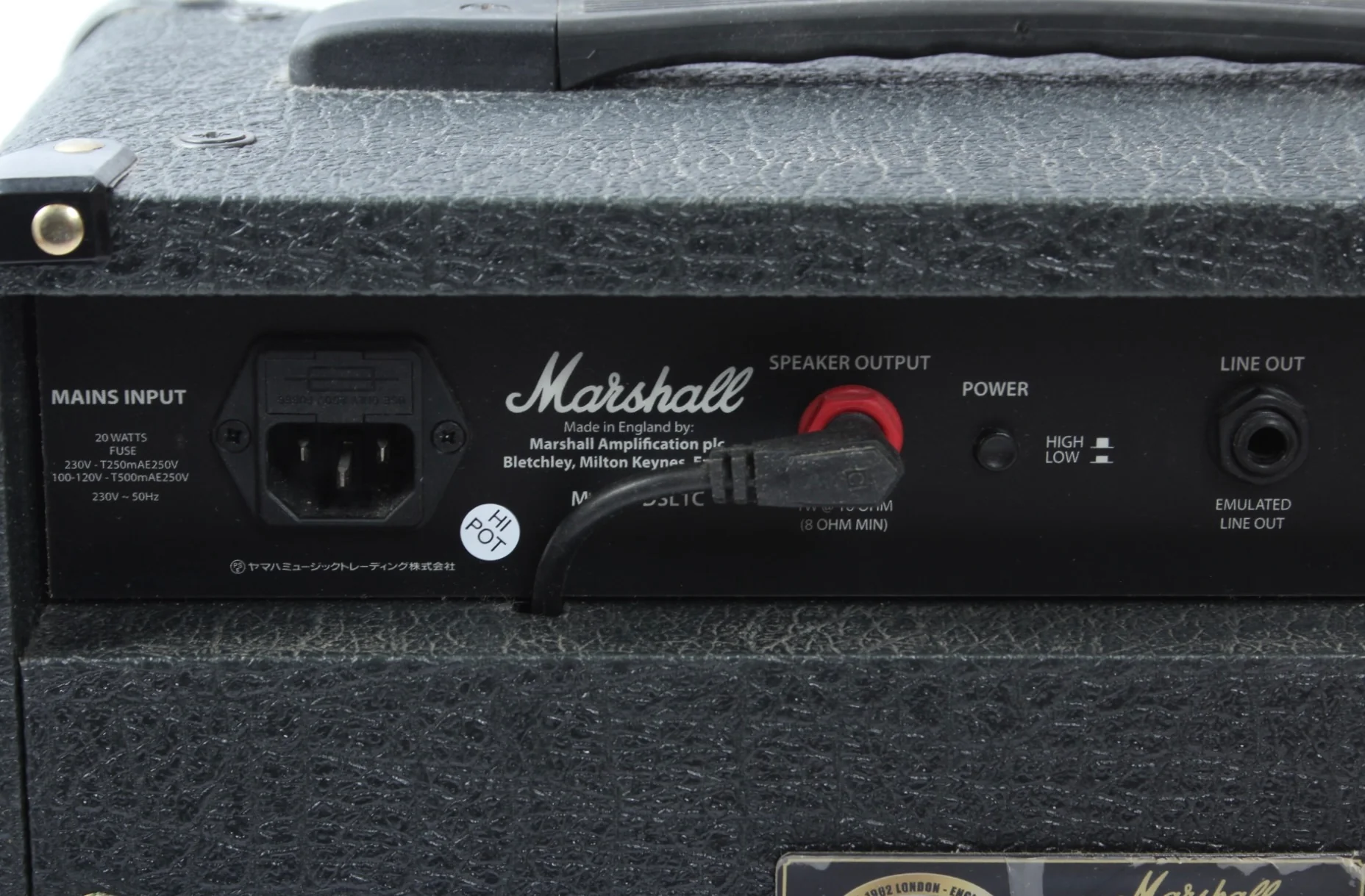 2012 Marshall JCM2000 DSL1C 1w two channel all tube amp 50th anniversary - Image 10