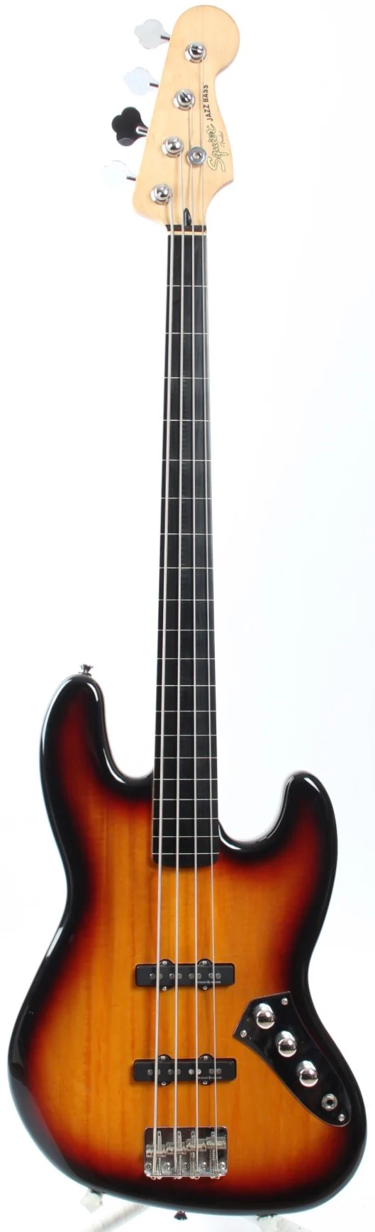 2012 Squier Jazz Bass Vintage Modified Fretless sunburst