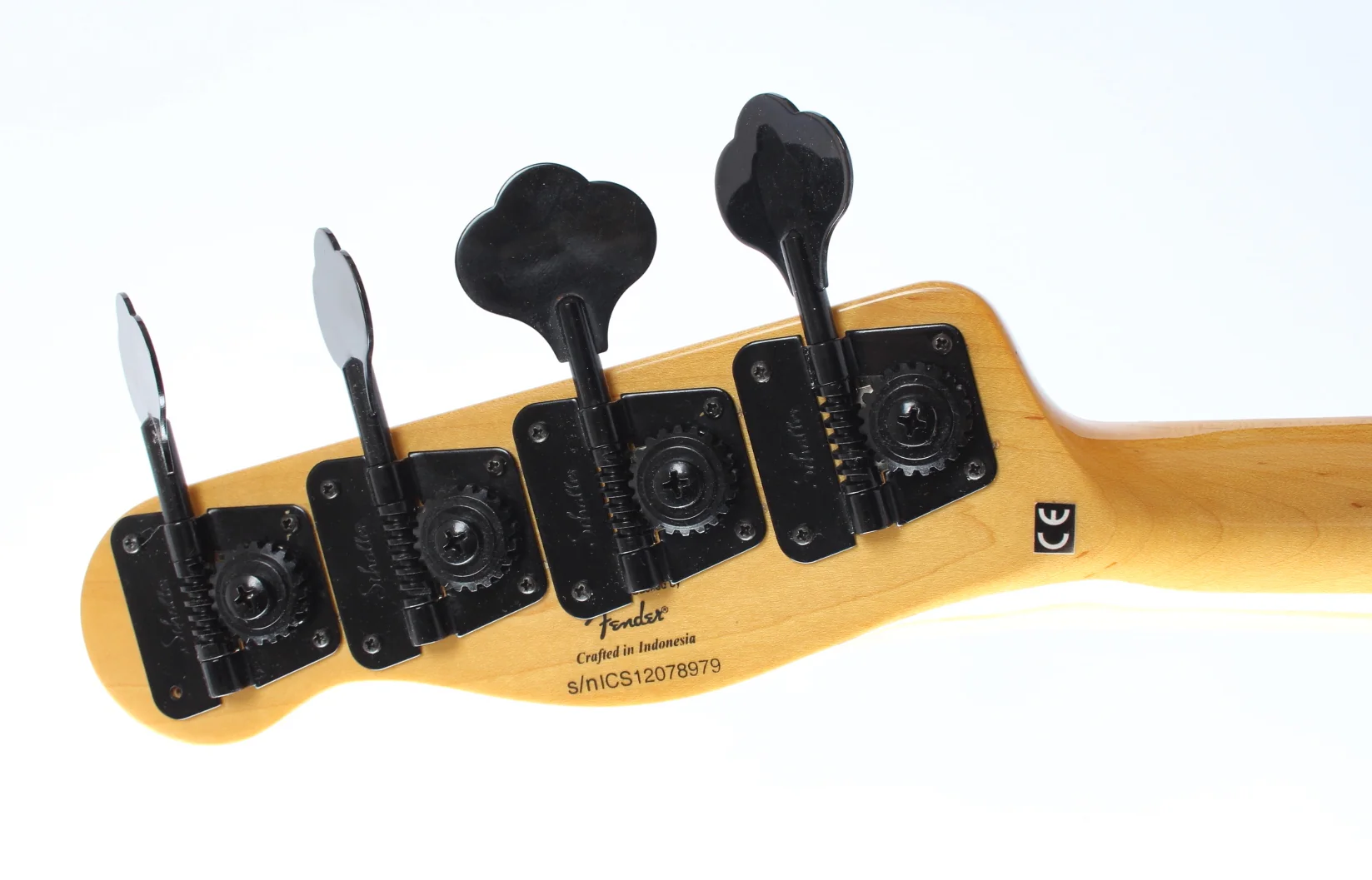 2012 Squier Vintage Modified Telecaster Bass black - Image 10