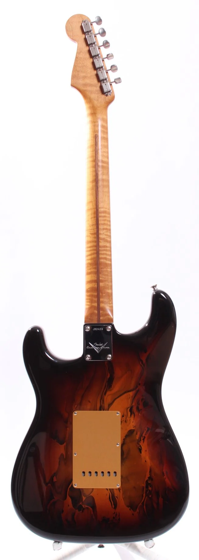 2013 Fender Custom Shop 1956 Stratocaster NOS Masterbuilt by Jason Smith copper bowling ball swirl - Image 6