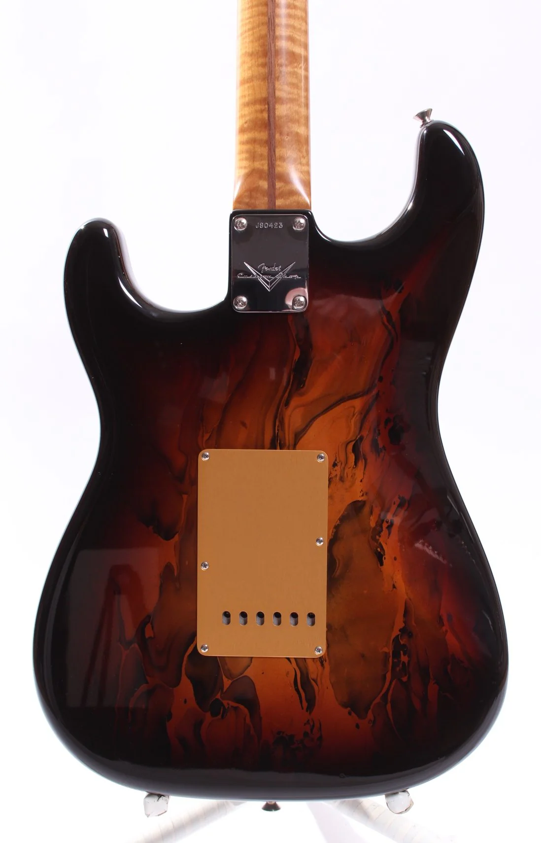 2013 Fender Custom Shop 1956 Stratocaster NOS Masterbuilt by Jason Smith copper bowling ball swirl - Image 7