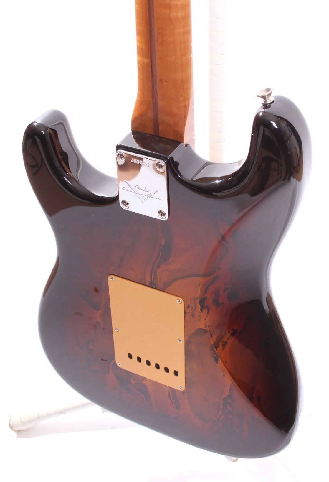 2013 Fender Custom Shop 1956 Stratocaster NOS Masterbuilt by Jason Smith copper bowling ball swirl - Image 8