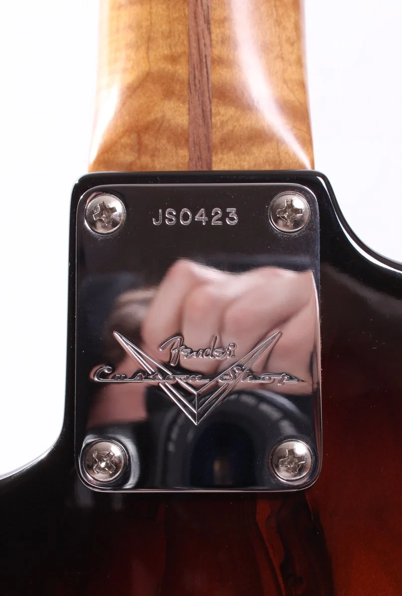 2013 Fender Custom Shop 1956 Stratocaster NOS Masterbuilt by Jason Smith copper bowling ball swirl - Image 9