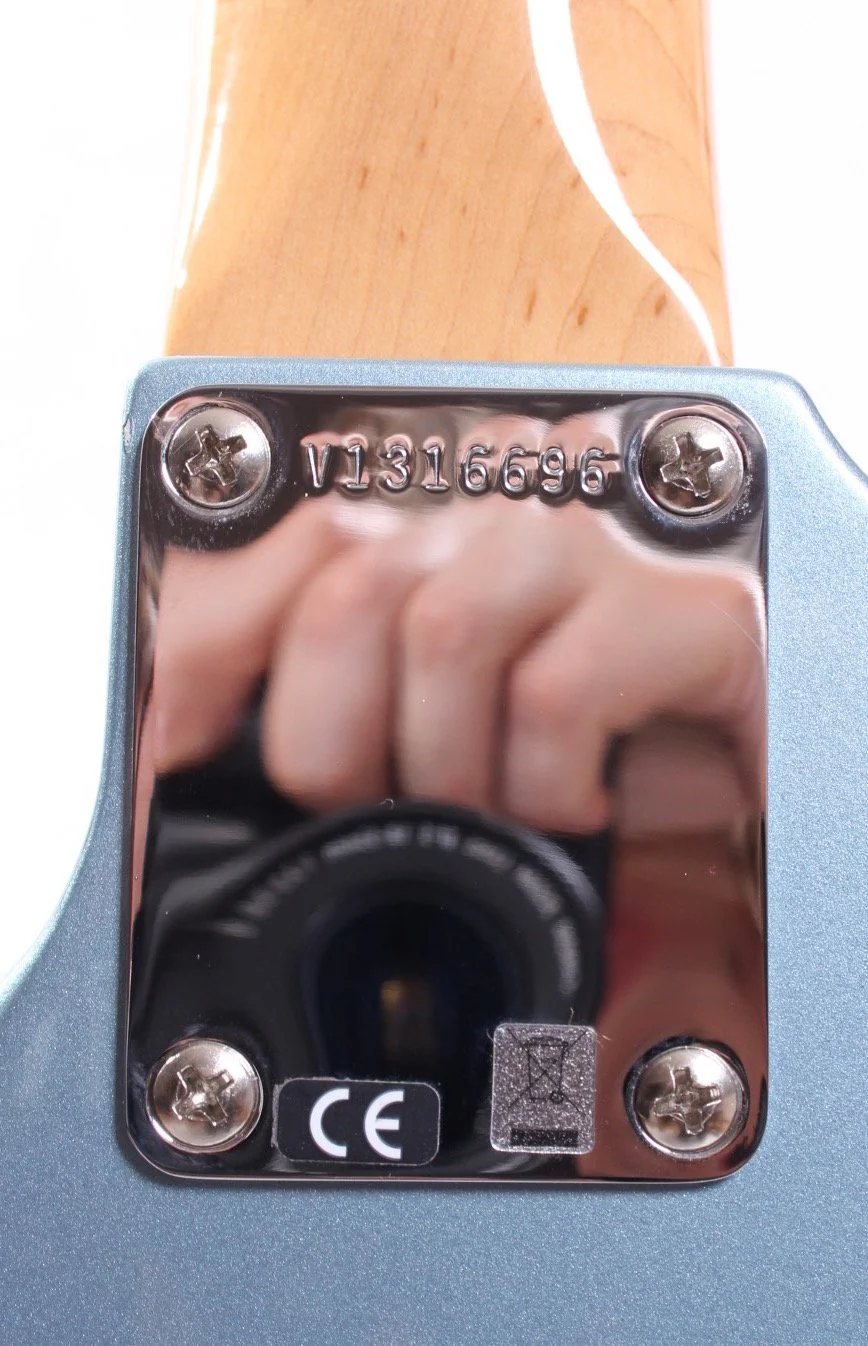 2013 Fender Jaguar American Vintage 65 Reissue ice blue metallic - Image 11
