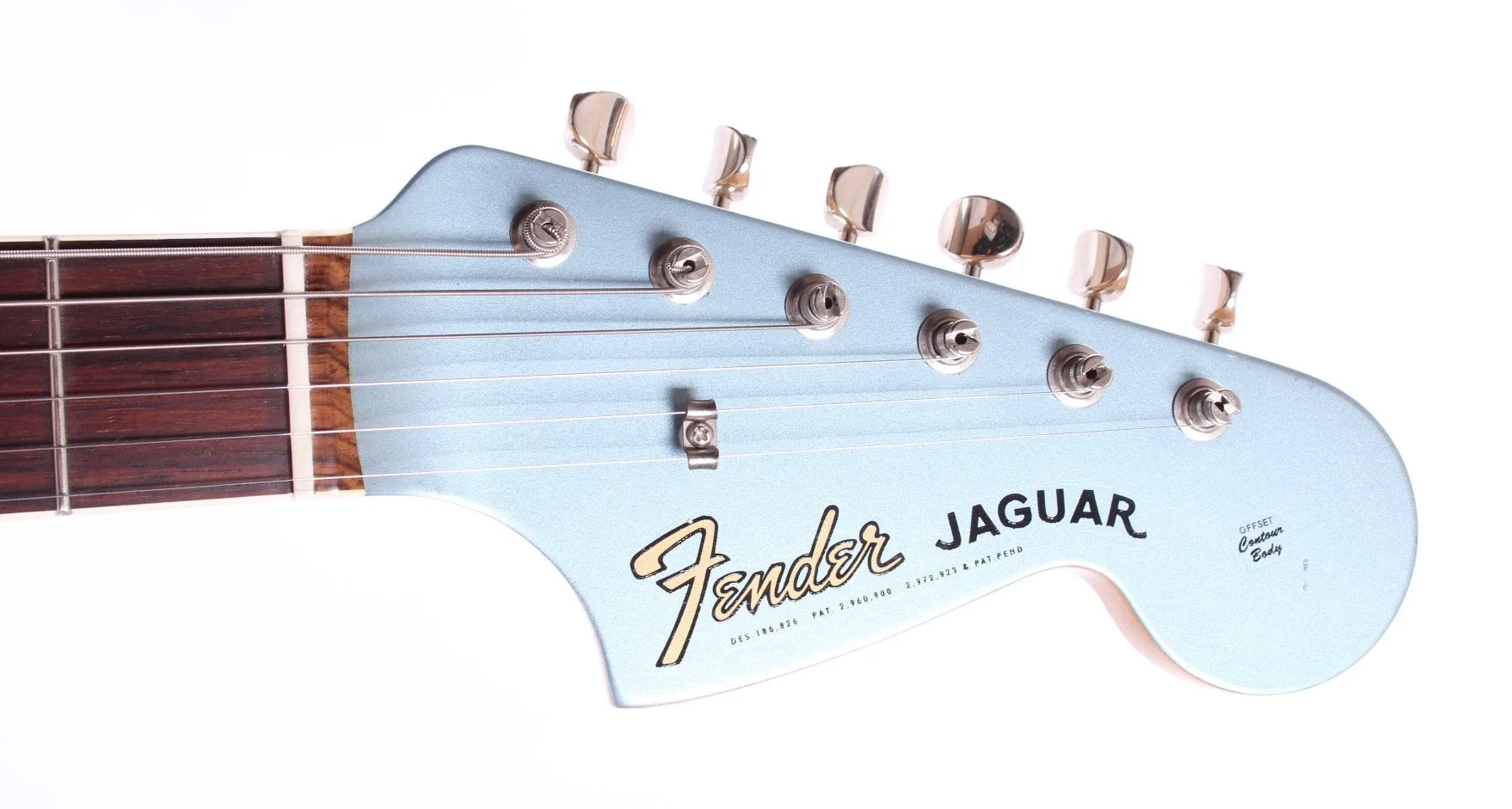 2013 Fender Jaguar American Vintage 65 Reissue ice blue metallic - Image 5