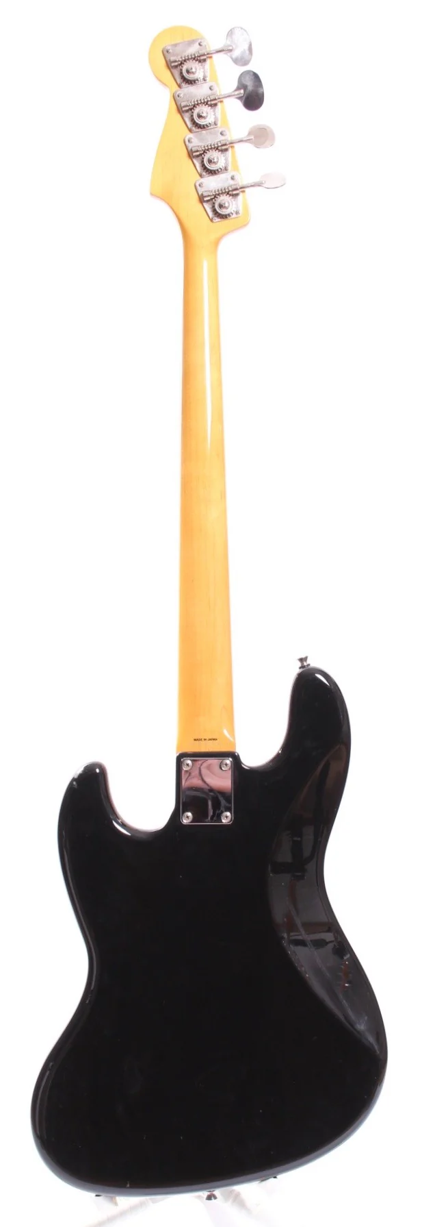 2013 Fender Jazz Bass 66 Reissue matching headstock black - Image 6