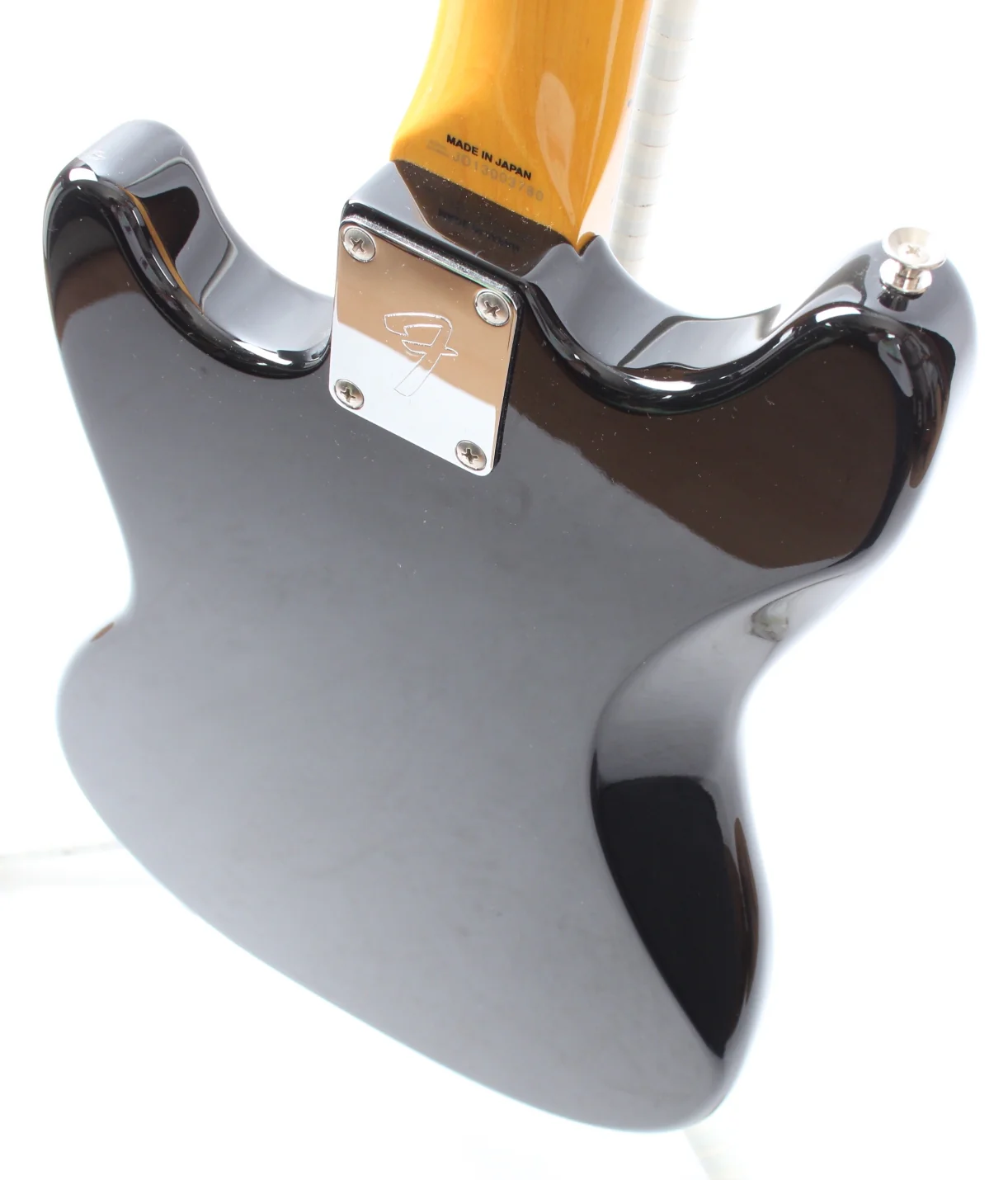 2013 Fender Mustang 69 Reissue matching headstock black - Image 8