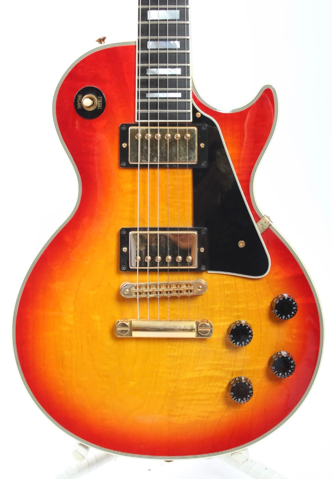 2013 Gibson Custom Shop Les Paul Custom cherry sunburst - Image 2
