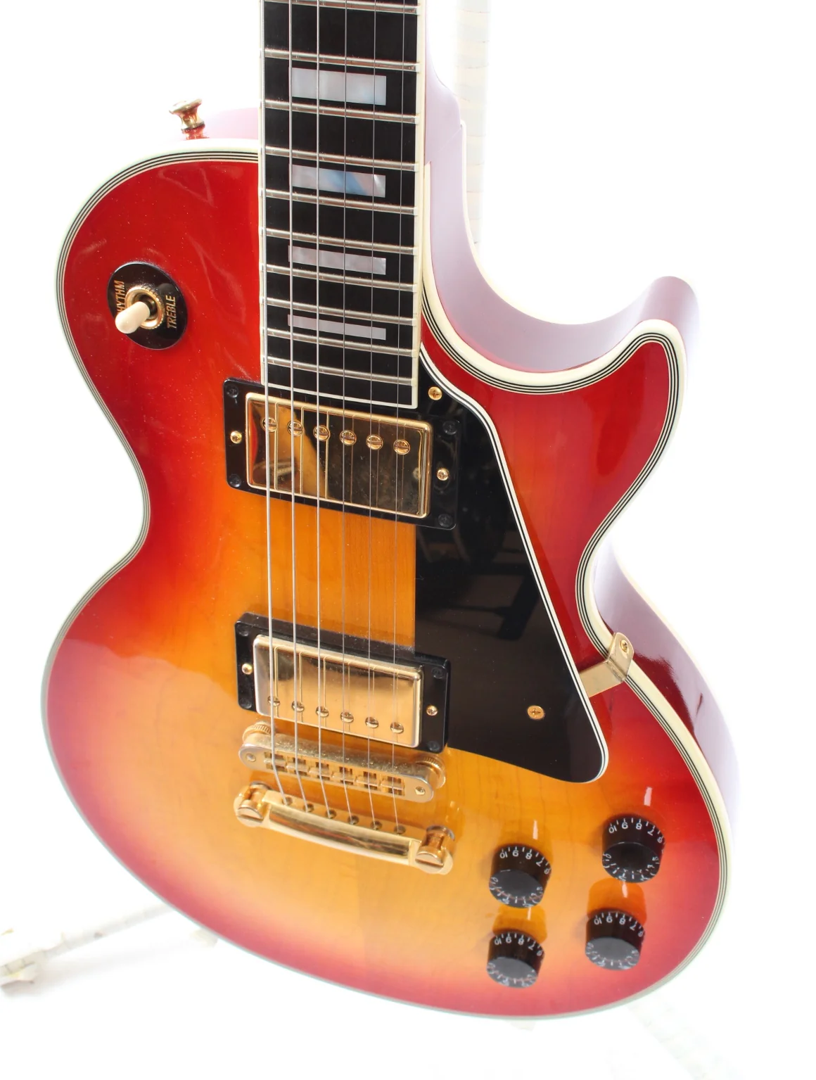 2013 Gibson Custom Shop Les Paul Custom cherry sunburst - Image 3
