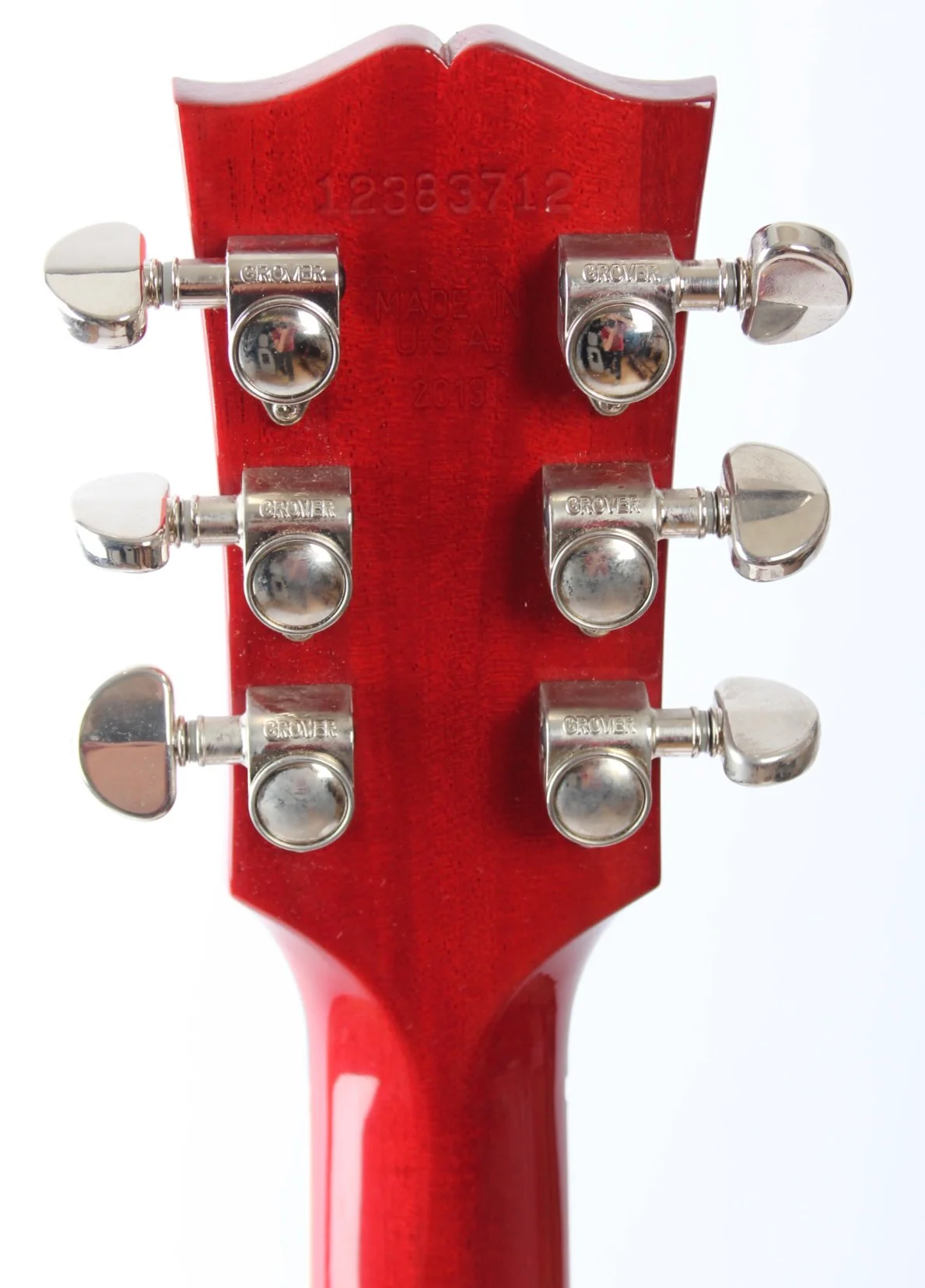 2013 Gibson ES-335 Lefty figured cherry red - Image 10