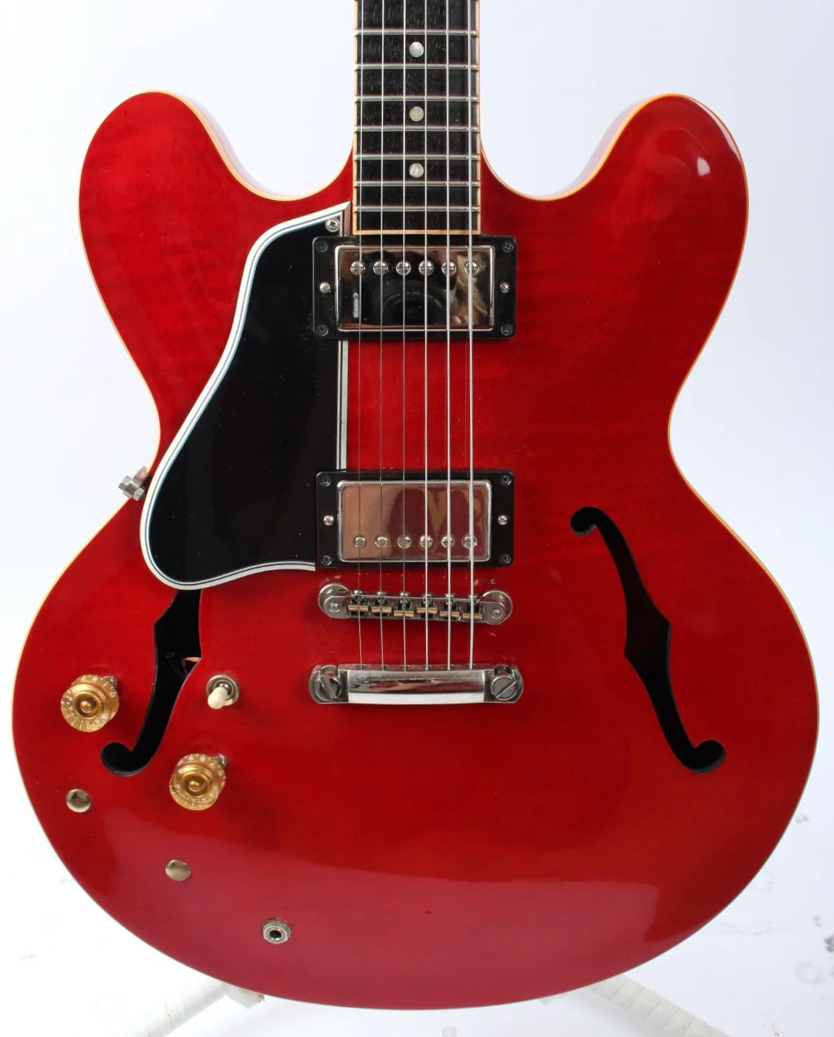 2013 Gibson ES-335 Lefty figured cherry red - Image 2