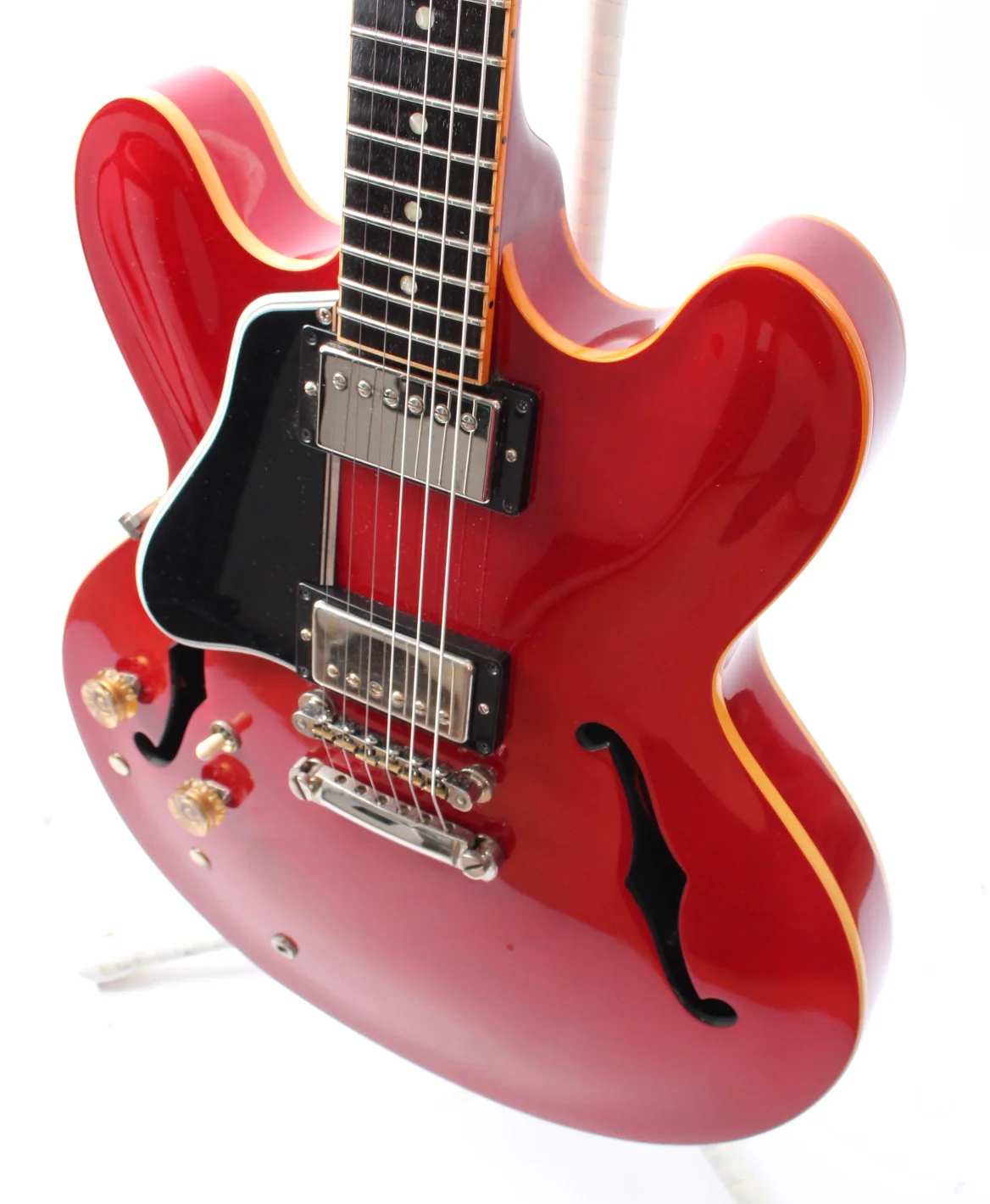 2013 Gibson ES-335 Lefty figured cherry red - Image 3