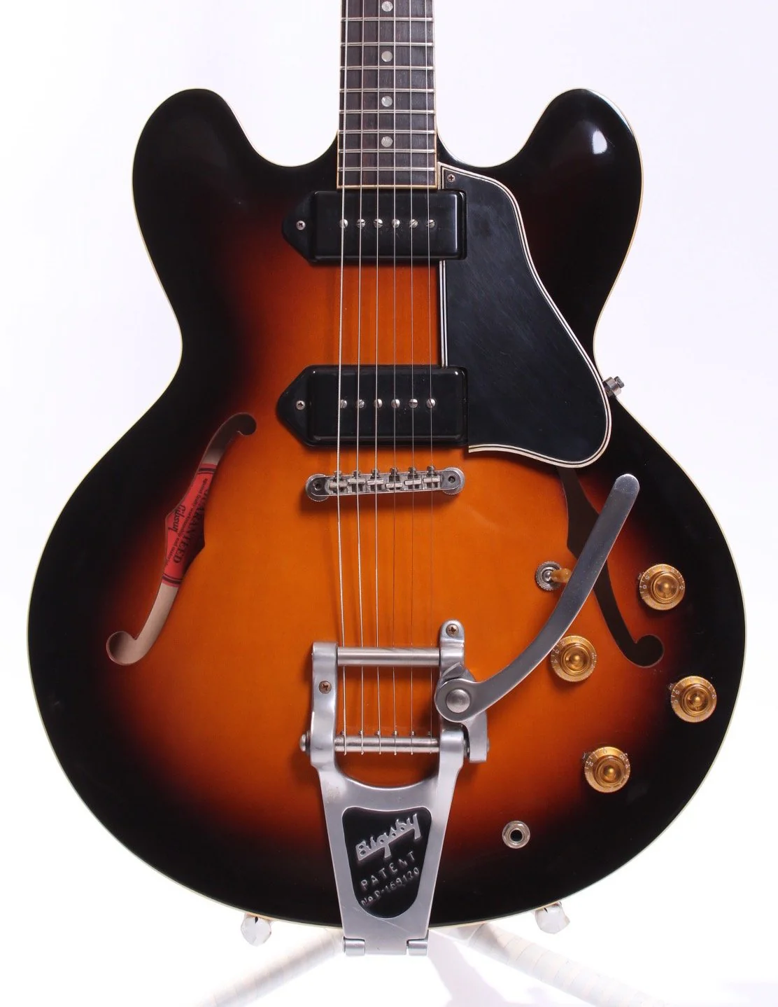 2013 Gibson ES-335 Luther Dickinson Custom Shop VOS sunburst - Image 2