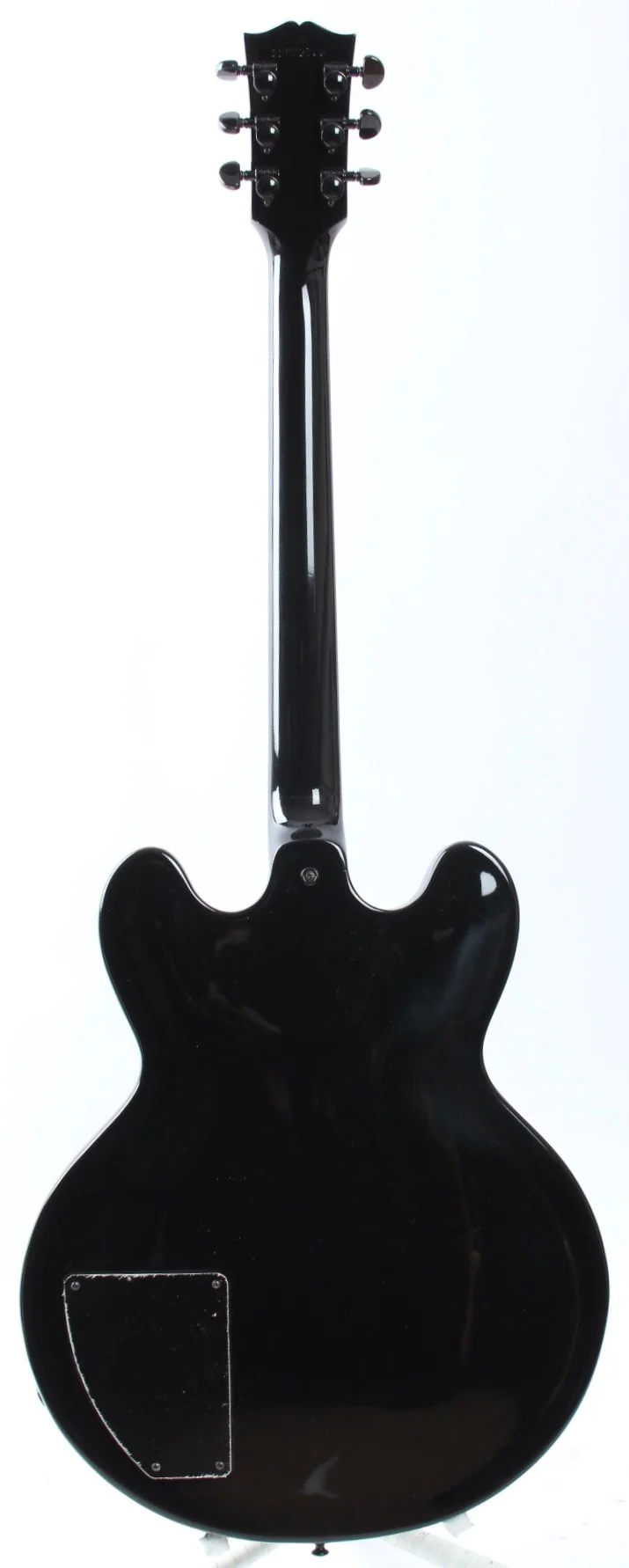 2013 Gibson Memphis Custom Shop ES-335 Studio ebony - Image 6